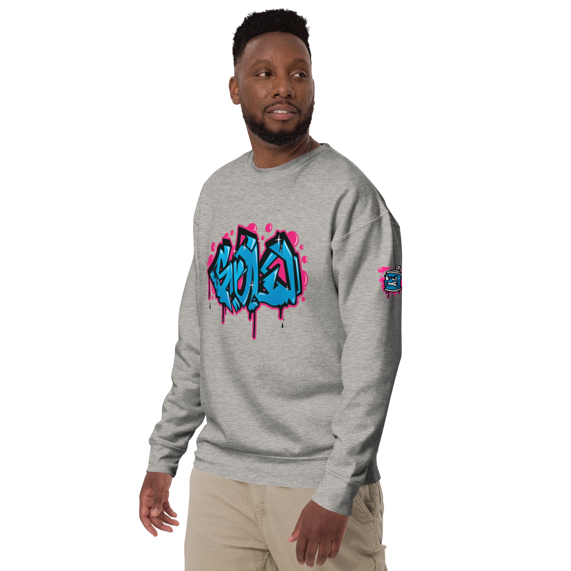 The ICONOCLAST graffiti sweatshirt