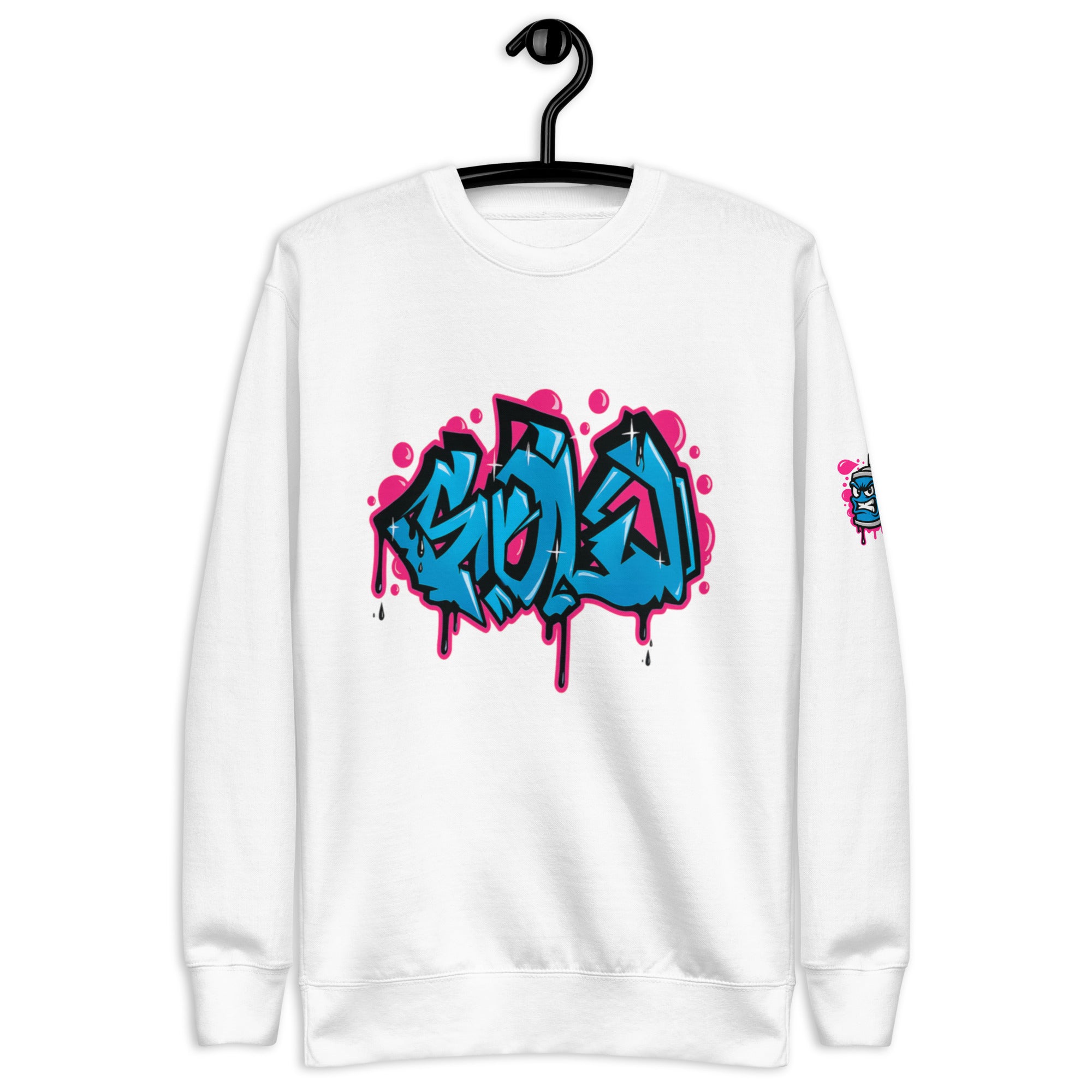 The ICONOCLAST graffiti sweatshirt